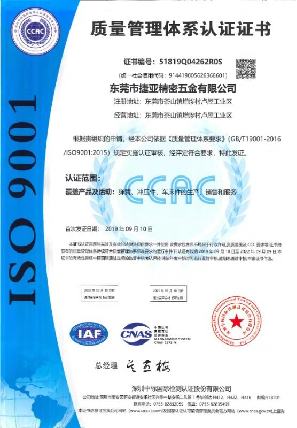 ISO9001:2015认证(图1)